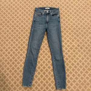 Good American Denim Good Waist Blue Skinny Jeans